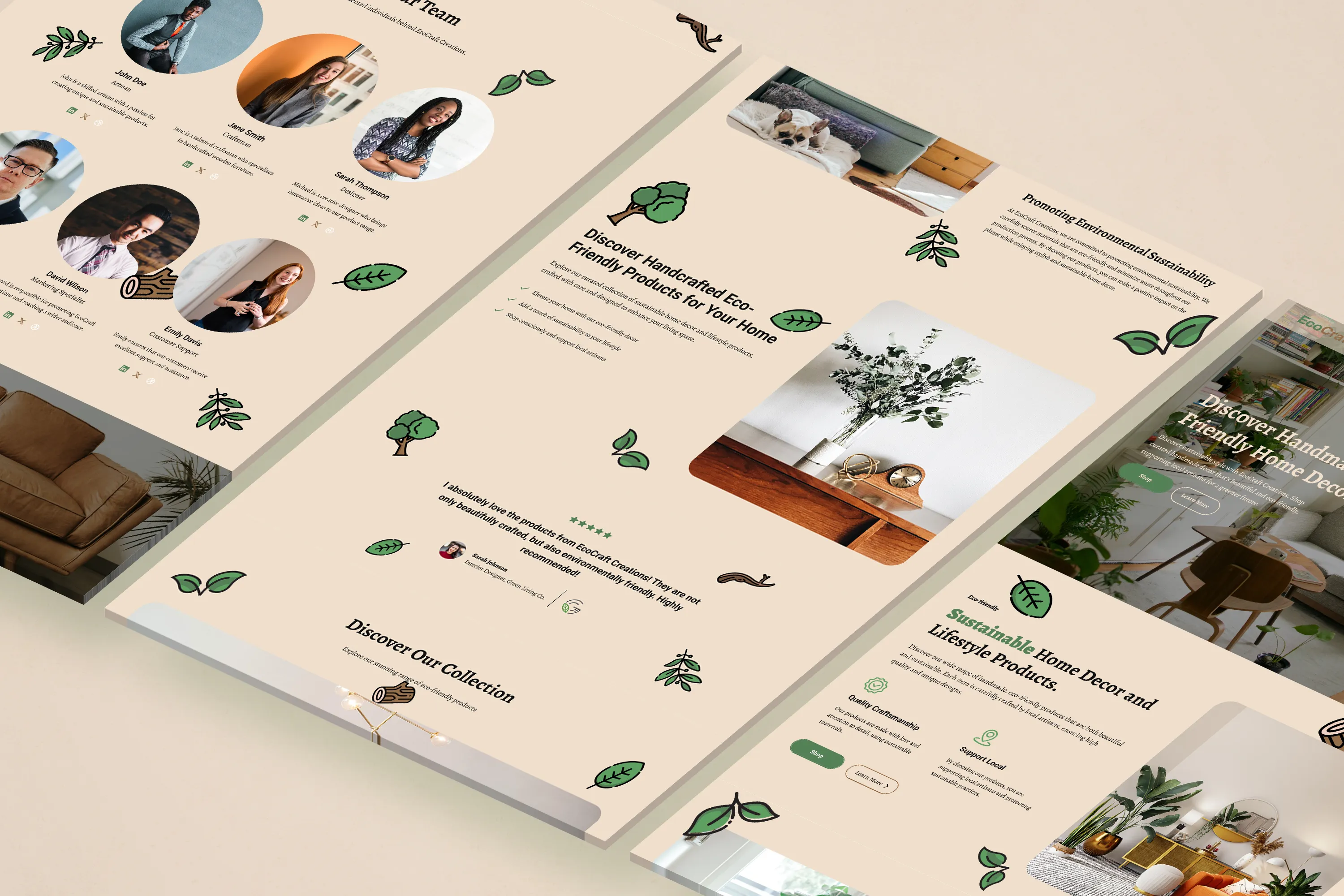 ecocraft-website-mockup