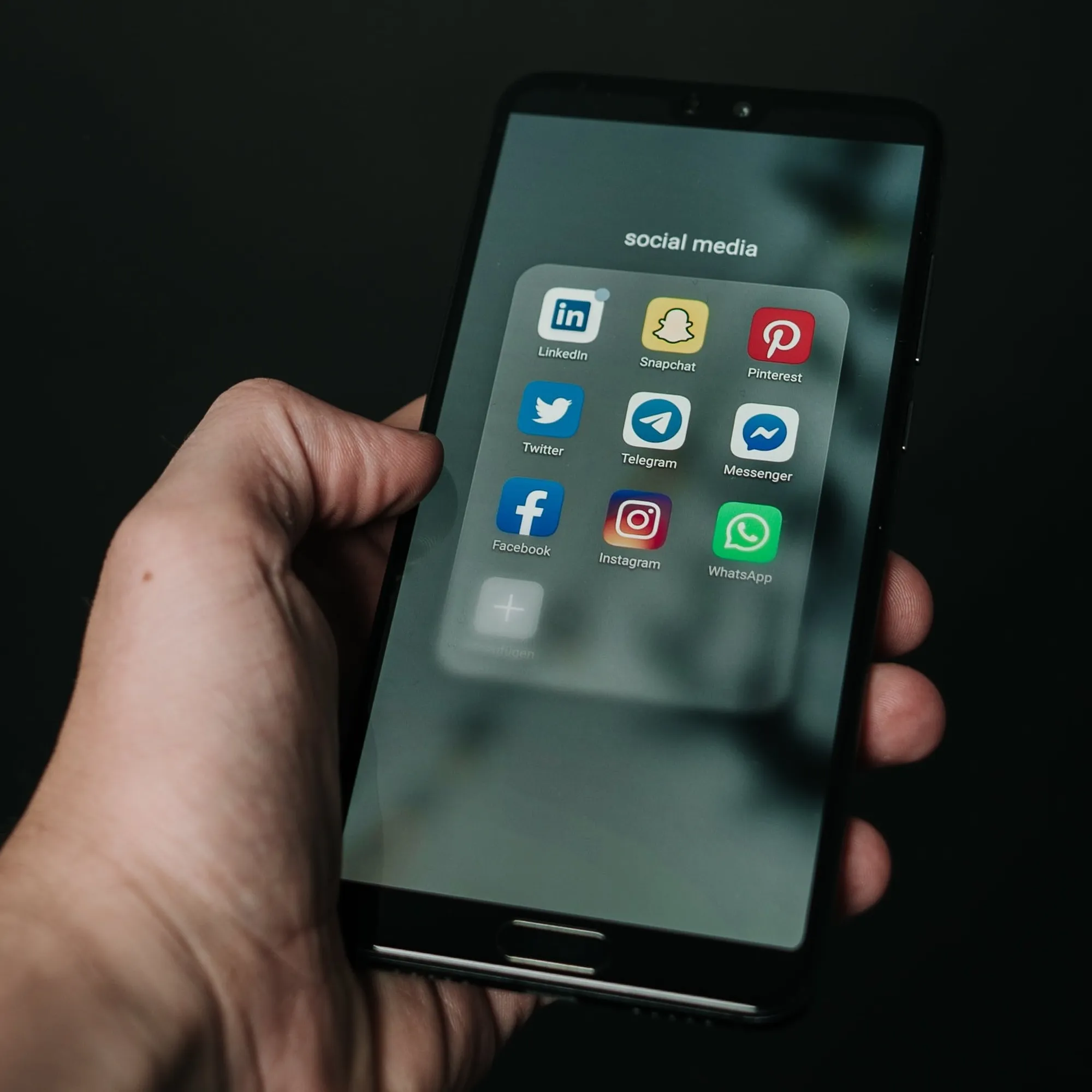 Phone-with-social-media-apps